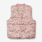 Wheat Outerwear Steppweste Lakas Jacket 9536 rose powder flowers