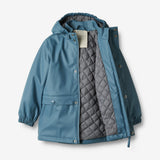 Wheat Outerwear Thermo-Regenjacke Ajo Rainwear 1300 blue fusion