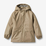 Wheat Outerwear Thermo-Regenmantel Aju Jacket 0099 grey stone
