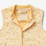 Wheat Outerwear Thermo-Steppweste Ede Vest 9522 yellow cherries