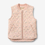 Wheat Outerwear Thermo-Steppweste Ede Vest 9599 heart flowers