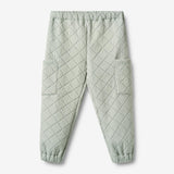 Wheat Outerwear Thermo Cargo Hose Nane Trousers 4142 green stripe