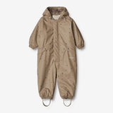 Wheat Outerwear Thermo Regenanzug Aiko | Baby Rainwear 0227 dry grey houses