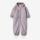 Wheat Outerwear Thermo Regenanzug Aiko | Baby Rainwear 1347 lavender flowers