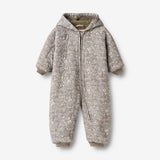 Wheat Outerwear Thermoanzug Kuschel Outdoor Suit 9673 grey stone flowers