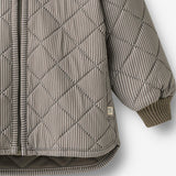 Wheat Outerwear Thermojacke Loui Jacket 9622 brown stripe