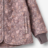 Wheat Outerwear Thermojacke Thilde Jacket 9565 purple stone flowers