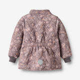 Wheat Outerwear Thermojacke Thilde Jacket 9565 purple stone flowers