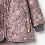 Wheat Outerwear Thermojacke Thilde Jacket 9565 purple stone flowers