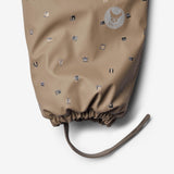 Wheat Outerwear Winter-Overall Ludo Snowsuit 0227 dry grey houses
