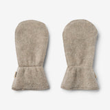 Wheat Outerwear Wool Fleece Mittens Jay Accessory 3204 khaki melange