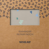 Wheat Outerwear Zukauf von Bügelpatches - Regenbekleidung Care & Repair 9602 light flint letters