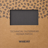Wheat Outerwear Zukauf von Bügelpatches - Technische Oberbekleidung Care & Repair 9619 dark charcoal