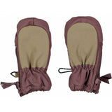 Wheat Outerwear Outdoor-Fäustlinge mit Reißverschluss Tech Outerwear acc. 3118 eggplant