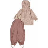 Wheat Outerwear Regenbekleidungsset Olaj Rainwear 2475 rose flowers
