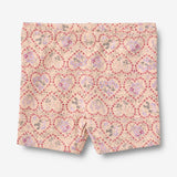 Wheat Main 2 Bike shorts Anne Shorts 9876 magenta heart flowers