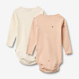Wheat Main 2 Langarmbody Regitze Body 2475 rose flowers