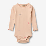 Wheat Main 2 Langarmbody Regitze Body 2475 rose flowers