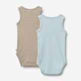 Wheat Main 2 Ärmelloser Body Lasse Body 2703 summer sky