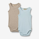 Wheat Main 2 Ärmelloser Body Lasse Body 2703 summer sky