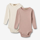 Wheat Main 2 Langarmbody Regitze Body 2487 rose powder
