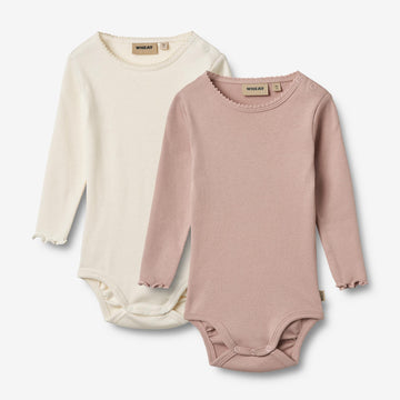 Wheat Main 2 Langarmbody Regitze Body 2487 rose powder