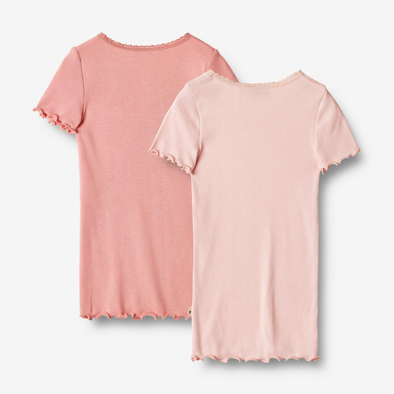 Wheat Main  2 Kurzarm Rippen-T-Shirts Katie Jersey Tops and T-Shirts 2510 rosette ballet