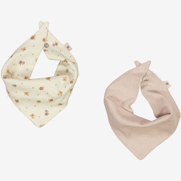 Wheat Main  2 Lätzchen Eden | Baby Acc 3358 chalk flowers