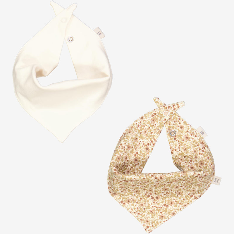 Wheat Main  2 Lätzchen Eden | Baby Acc 3130 eggshell flowers