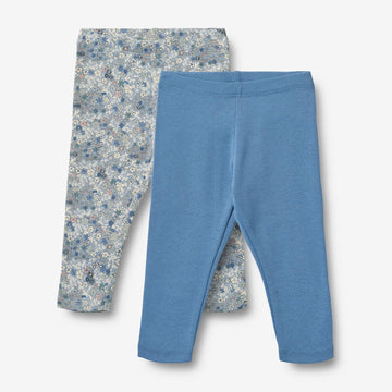 Wheat Main 2 Leggings Jules Legging 9418 blue summer flowers