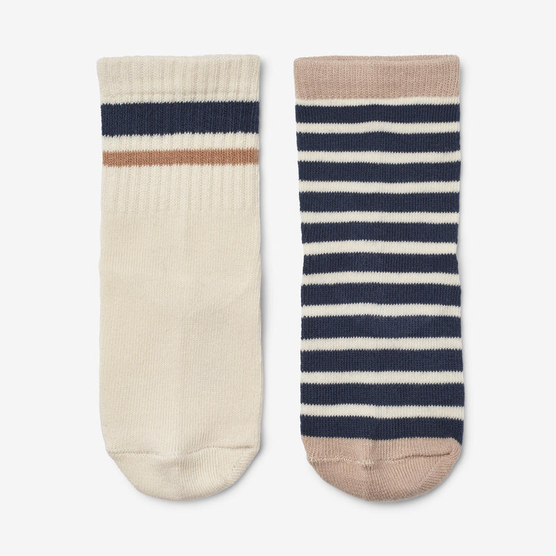 Wheat Main 2er-Pack Socken Jamie Socks/Tights 1043 blue