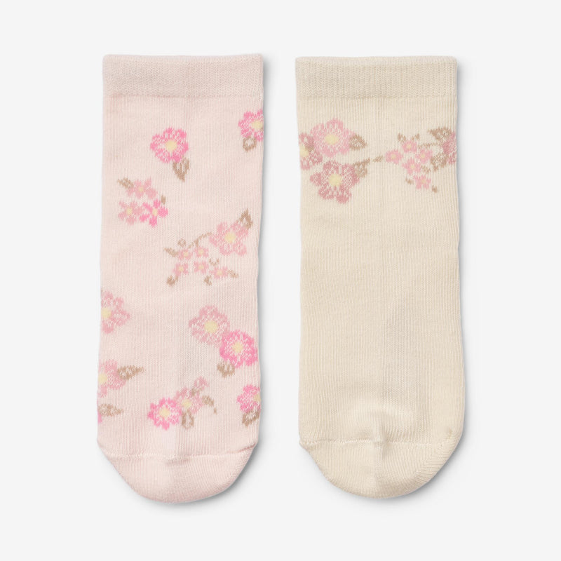 Wheat Main 2 Paar gemusterte Luna Socken Socks/Tights 2026 rose