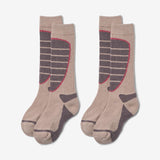 Wheat Outerwear 2 Pack Ski Socks Varmo Baselayer 1135 dry rose