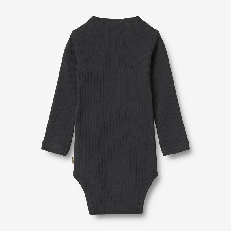 Wheat Main 2 Rib Body L/S Spencer Body 9432 navy rib stripe