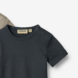 Wheat Main 2 Kurzarm BabybodyTimo Body 1432 navy