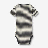 Wheat Main 2 Rib Body S/S Timo Body 9432 navy rib stripe