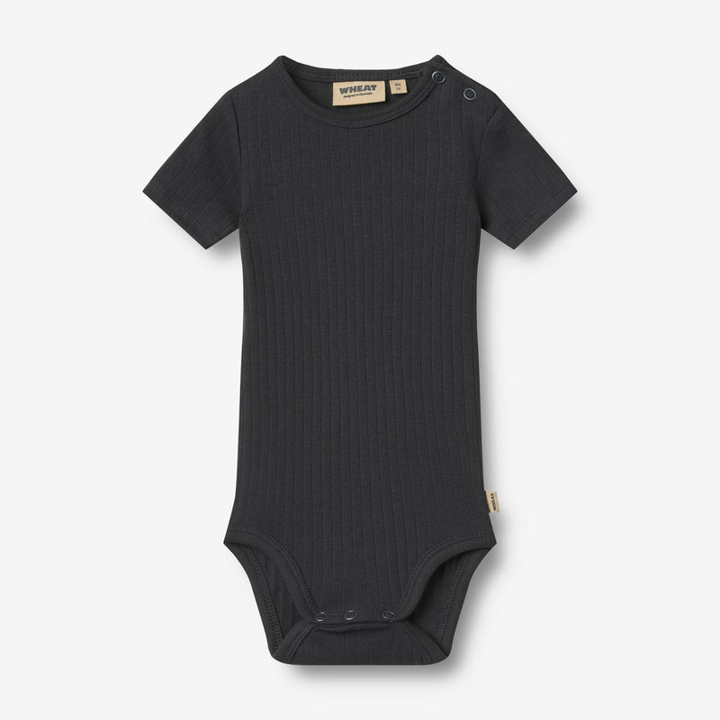 Wheat Main 2 Rib Body S/S Timo Body 9432 navy rib stripe