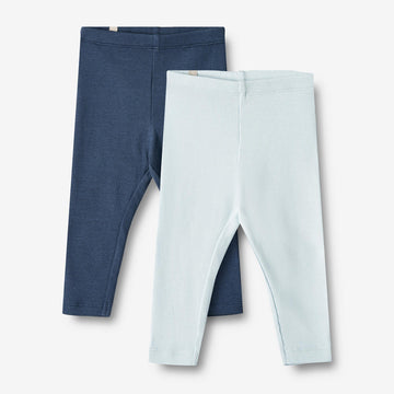 Wheat Main  2 Rippen-Leggings Maddy Legging 4034 light blue navy