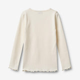 Wheat Main 2er-Pack langärmelige Ripp T-Shirts Ida T-Shirt 2487 rose powder