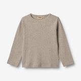 Wheat Main 2 Rippen-T-Shirt L/S Milo T-Shirt 1432 navy