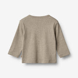 Wheat Main 2 Rippen T-Shirt L/S Milo T-Shirt 1432 navy