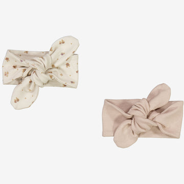 Wheat Main  2 Stirnbänder Olivia | Baby Acc 3358 chalk flowers