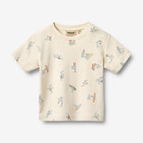 Wheat Main 2 T-Shirt S/S Fabian T-Shirt 9669 whale friends
