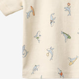 Wheat Main 2 T-Shirt S/S Fabian T-Shirt 9669 whale friends