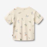 Wheat Main 2 T-Shirt S/S Fabian T-Shirt 9669 whale friends