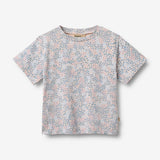 Wheat Main 2 T-Shirt S/S Ella T-Shirt 2528 powder blue flowers