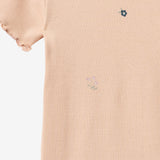 Wheat Main 2 2 Kurzarmbody Maren Body 2475 rose flowers