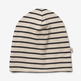 Wheat Main  2 weiche Baumwollmützen Aidan Acc 1046 blue navy stripe