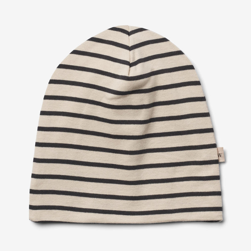 Wheat Main  2 weiche Baumwollmützen Aidan Acc 1046 blue navy stripe