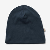 Wheat Main  2 weiche Baumwollmützen Aidan Acc 1046 blue navy stripe